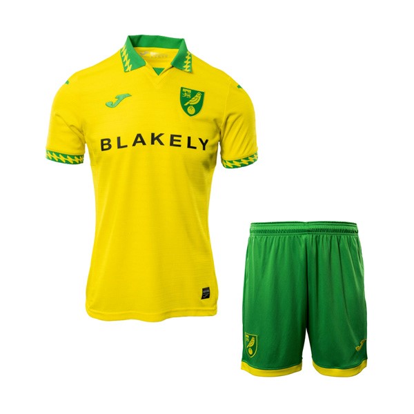 Camiseta Norwich City 1ª Niño 2025/26